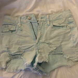 Light Blue Jean Shorts